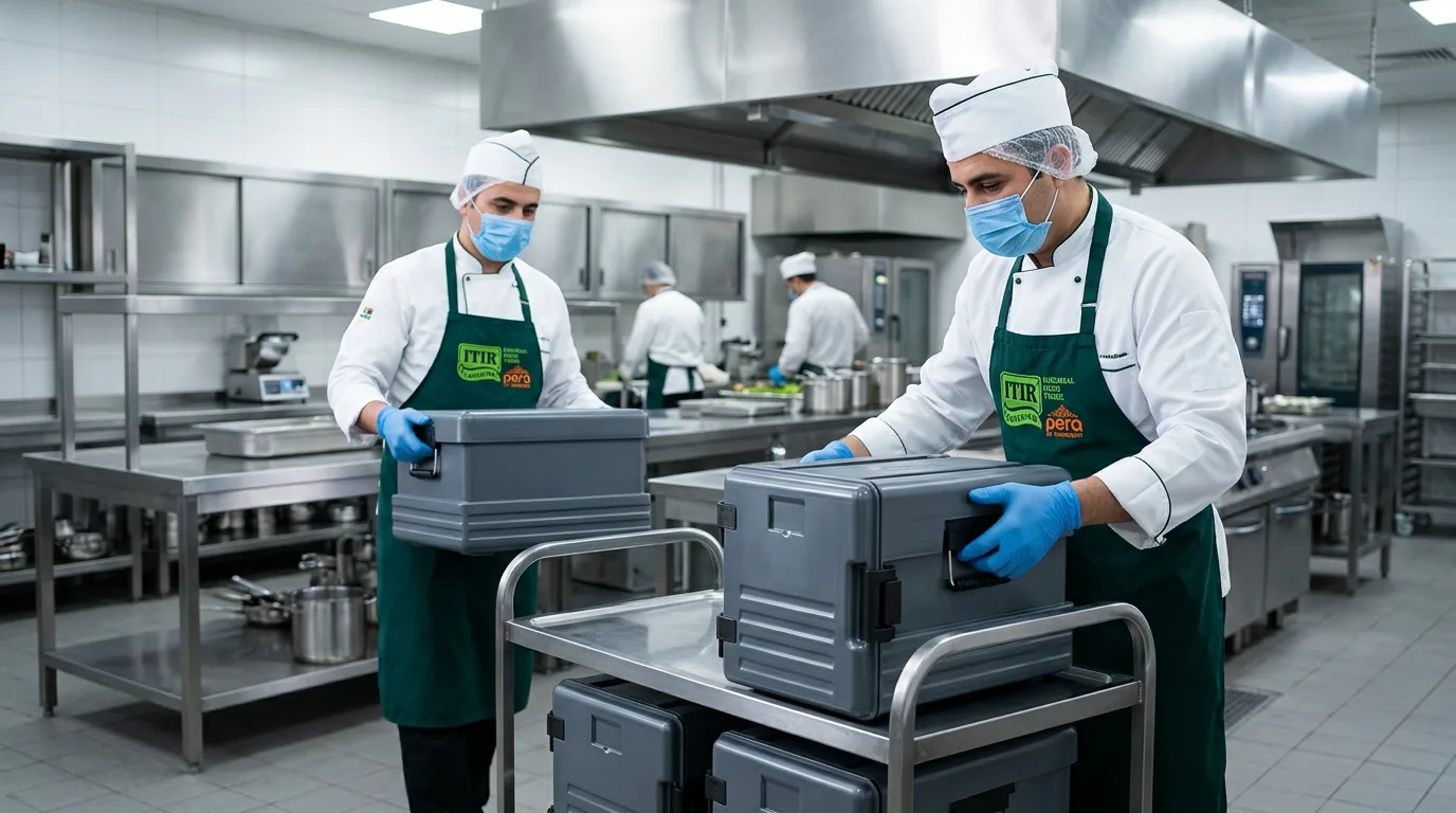 Itır Catering sevkiyat hazırlığı